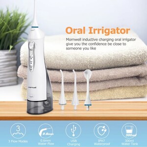 ウォーターピック 口腔洗浄器 ジェットウォッシャー ケーブル充電式 300ml
