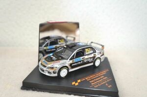 VITESSE 43409 Mitsubishi Lancer Evolution Ⅸ#152 J.Hanninen/M.Markkula 1/43 minicar 