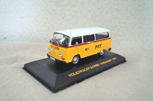 ixo VW Kombi Switzerland 1965 1/43 миникар 