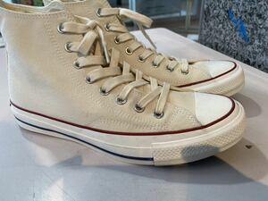 13ss CONVERSE ADDICT CHUCK TAYLOR CANVAS HI NATURAL 27センチ 新品