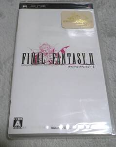 PSP プレイステーションポータブル ファイナルファンタジー2 新品未開封 外側に傷有り 送料無料