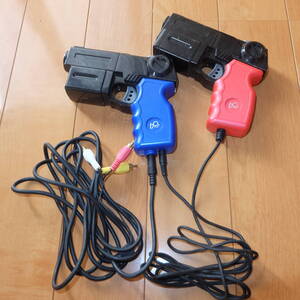 送料無料 TAKARA タカラ ガンガンアドベンチャー ガンシューティングゲーム ガンコントローラー PlugIt! プラグイット テレビ TV 銃型