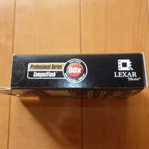 [箱のみ・空箱] 中身なし LEXAR レキサー CF コンパクトフラッシュ High-Speed PROFESSIONAL CompactFlash 80x CF1GB-80-380_画像4
