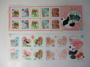 K-432　ほっとする動物　切手シート　第2集　額面計1340円　合計2シート　