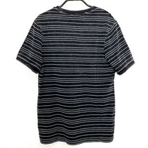 【美品】AZUL BY MOUSSY アズールバイマウジー メンズ レディース ユニセックス 半袖 Tシャツ ボーダー 半袖T クルーネック XS_画像10