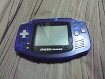 【GBA】ゲームボーイアドバンス本体ミッドナイトブルー_画像1