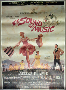 サウンド・オブ・ミュージック 販促ポスター 42×59cm THE SOUND OF MUSIC