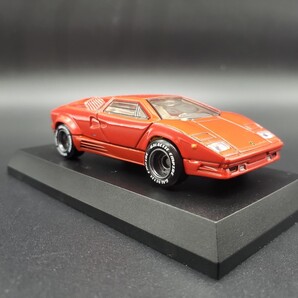 ★トミカミニカー★カスタム改造仕様 ランボルギーニ カウンタック 深リム ワイドホイール No.158