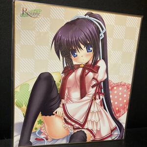 key VIP ガラガラくじ Rewrite 此花ルチア 色紙 グッズ リライト