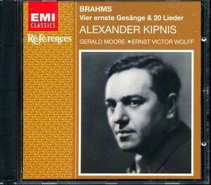 EMI アレクサンダー・キプニス, ジェラルド・ムーア - ブラームス：4つの厳粛な歌 他　4枚同梱可能　c7B000024F57