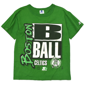 90S США Винтаж USA Starter NBA Boston Celtics T -Fish Size.s.s.s.s.s.s.s.