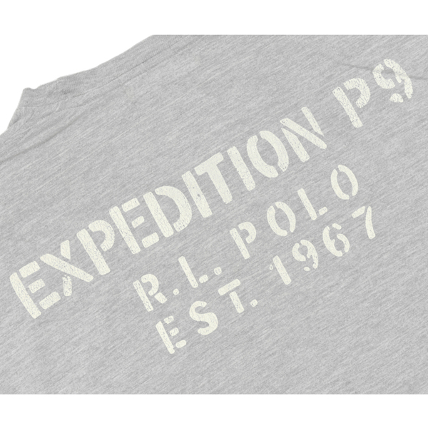 90s usa vintage POLO by Ralph Lauren ポロ ラルフローレン EXPEDITION P9 Tシャツ ポケット アメリカ製 size.L