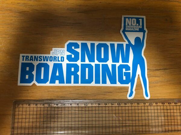 TRANSWORLD SNOWBOARDING ステッカー　シール　