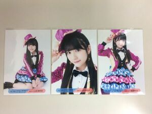 HKT48 山田麻莉奈 生写真 HKTがAKB48グループを離脱?国民投票コンサート 2016.7.11 福岡サンパレスホール 3枚コンプ 匿名配送対応 M422