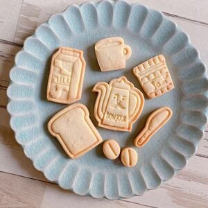 ☆最終価格☆数量限定☆カフェハウス☆型7個セット☆クッキー型☆お菓子型☆