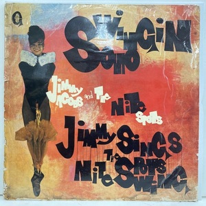 ●00即決VOCAL LP Jimmy Jacobs / swingin soho UKオリジナル キズ盤 ジャケダメージ。