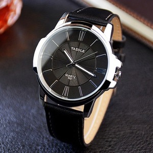メンズ用腕時計　クォーツ時計　高級　ビジネス時計　石英腕時計　シンプル　レトロ　ギフト　A1600