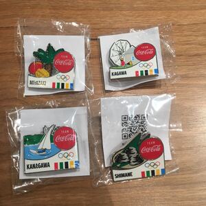 東京オリンピック コカ・コーラ ピンバッジ