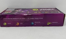 Zumba Fitness Exhilarate Body Shaping System 3 DVD Set + Toning Sticks_画像3