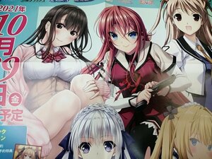 リセ Lycee 戯画 Navel ポスター全7種類セット 非売品　 BALDR SKY 　ショコラ　閃鋼のクラリアス　