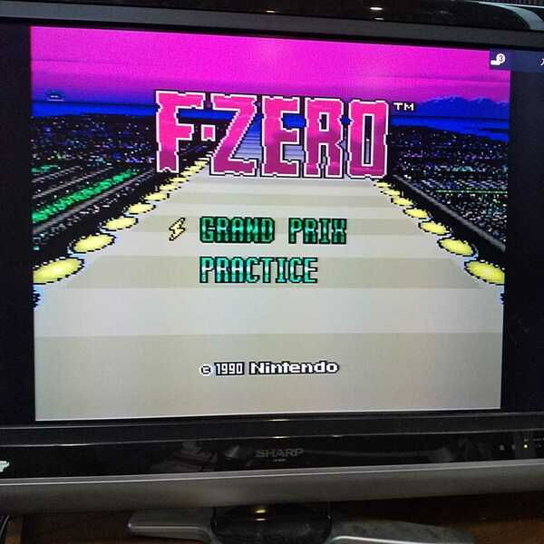 ♯SFC【F-ZERO】1990年任天堂　［送料無料］返金保証あり　※バックアップはもともとないソフト