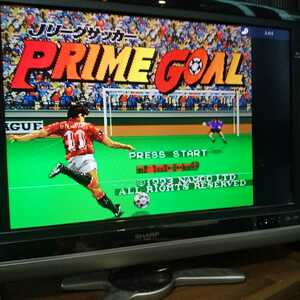 #SFC [j -League SOCCER = PRIME GOLL =] 1993 NAMCO [бесплатная доставка] Гарантия возврата денег * Запись -это программное обеспечение с использованием пароля