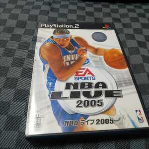 PS2【NBAライブ2005】EAスポーツ　［送料無料］返金保証あり