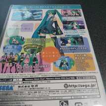 PSP【初音ミクProjectDIVE】セガ　［送料無料］返金保証あり_画像4