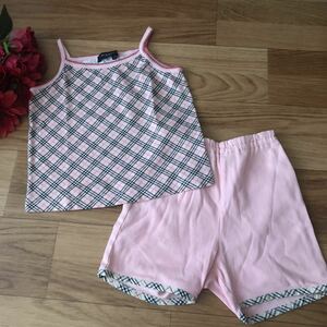 Burberry Burberry Camisole &amp; Half Pan 80 90 Baby Pink Novachk