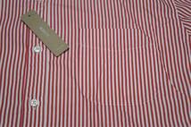 SALE！送料無料！【新品】サイズ:XL SLIM FIT J.CREW ジェイクルー WASHED BENGAL STRIPE SHIRT ボタンダウン HARVEST RED 3_画像5