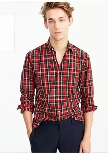 SALE！送料無料！【新品】サイズ:L J.CREW ジェイクルー Washed Danvers Plaid Shirt ボタンダウン