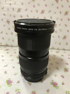 キャノン　CANON ZOOM FD 35ー105mm f3・5 マクロ　　良品