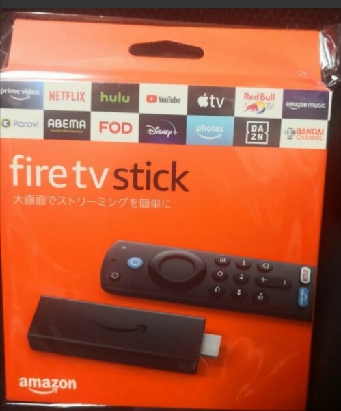 新品・未開封　Fire TV Stick - Alexa対応音声認識リモコン(第3世代)付属 ストリーミングメディアプレーヤー