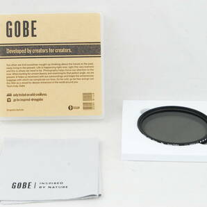 ★希少美品★GOBE NDX 58mm 可変NDレンズフィルター♪