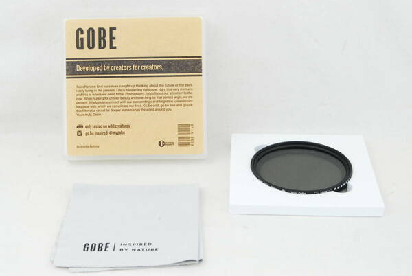 ★希少美品★GOBE NDX 58mm 可変NDレンズフィルター♪