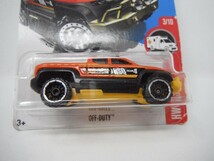 ■ HOTWHEELS HW RESCUEホットウィール『1/64 OFF-DUTY オフ‐デューティー ダイキャストミニカー』_画像2