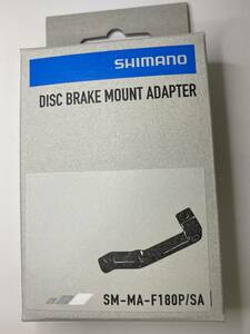  surprised! Shimano made disk mount adaptor SM-MA-F180-P/S