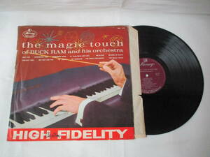 THE MAGIC TOUCH OF BUCK RAM / BUCK RAM And his orchestra バック・ラム LP レコード アルバム 昭和レトロ 当時物 日本盤 ジャンク