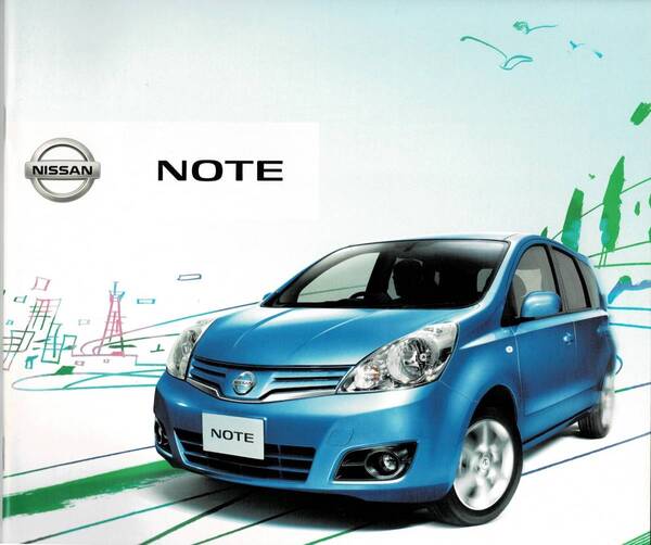 日産　ノート　カタログ+OP　2012年4月　NOTE