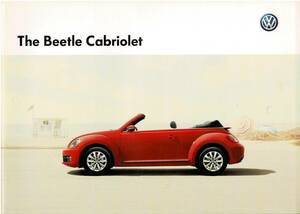 VW　ビートル　カブリオレ　カタログ+OP　2013年3月