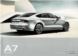  Audi A7 Sportback catalog 2011 year 4 month 