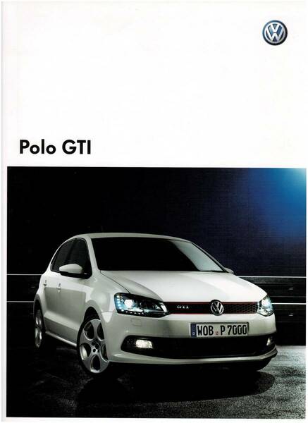 VW　ポロ　GTI カタログ　2010年9月