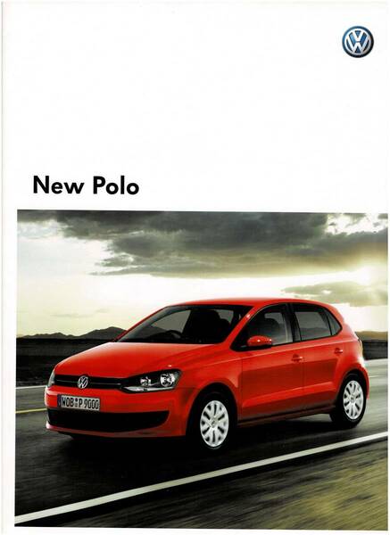 VW　ポロ　カタログ　2009年10月