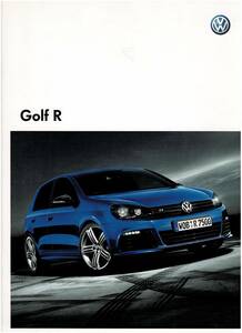 VW　ゴルフR　カタログ　2010年12月