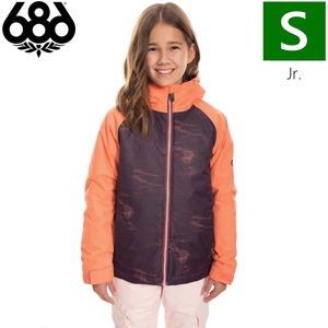 19-20 686 SPECKLE INSULATED JKT カラー:BLACKBERRY BLANKET COLORBLOCK Sサイズ 子供用 ジャケット 日本正規品