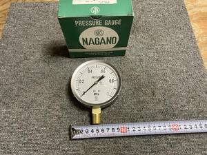 送料無料！！[税込・未使用品] 　 長野計器 NAGANO 汎用型圧力計 　在庫未使用品