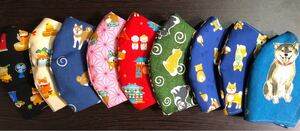 インナーガーゼ ハンドメイド 9まい 柴犬