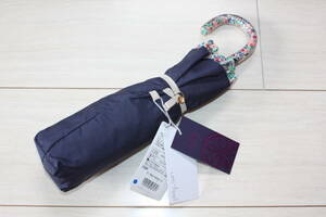  unused * Liberty *LIBERTY* light weight * folding umbrella * umbrella * glass . use * umbrella * navy series * postage 350 jpy 