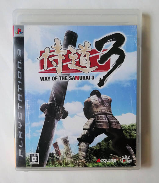 PS3 侍道3 WAY OF THE SAMURAI III ★ プレイステーション3