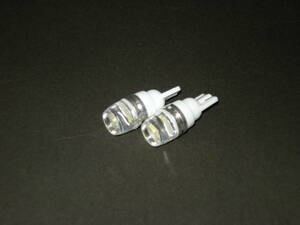 LED T10(5630チップ)1SMD 1.5w バルブ 白色 2個セット